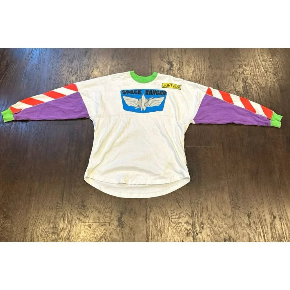 DISNEY Spirit Jersey BUZZ LIGHTYEAR TOY STORY 25th ANNIV To Infinity And Beyond